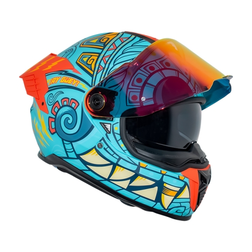 CASCO AXXIS  HAWK AY GUEI TLALOC MATTE