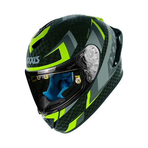 CASCO AXXIS RAGE CARBON FLUOR YELLOW