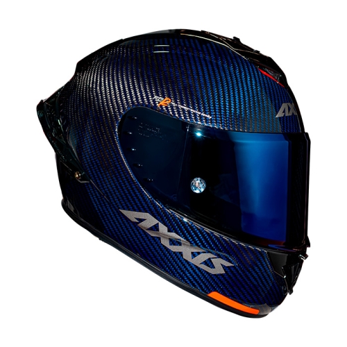 CASCO COBRA INTEGRAL CARBON SOLID A7 BLUE