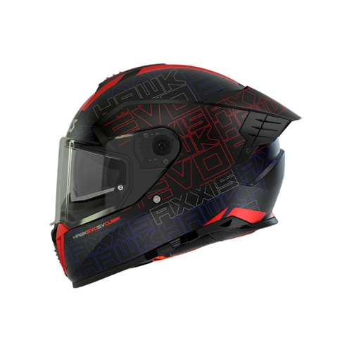CASCO HAWK EVO CUBIK NARANJA FLUOR