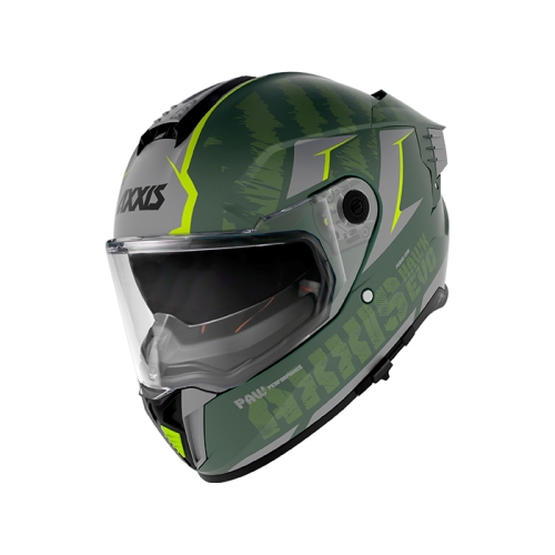 CASCO HAWK EVO PAW C6 VERDE MATTE