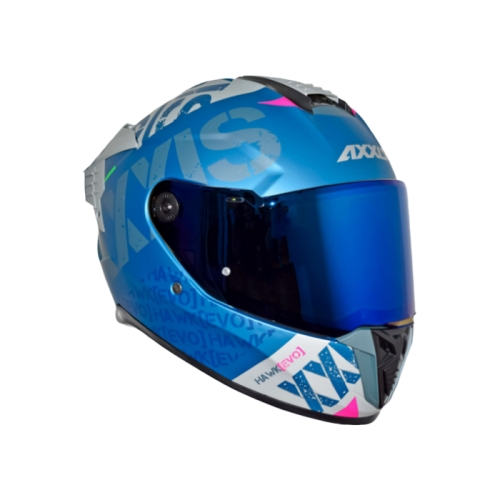 CASCO HAWK EVO SPIFFY AZUL