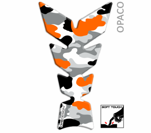 TANK PAD  ANNIVERSARY CAMUFLAJE RED